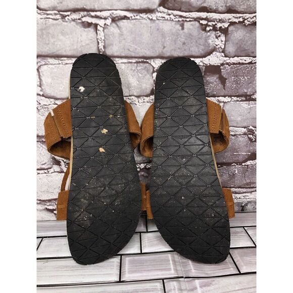 MINNETONKA Daisy Brown Fringe Suede Leather Slides Sandals Women Sz 10M US/41EU - Picture 14 of 16